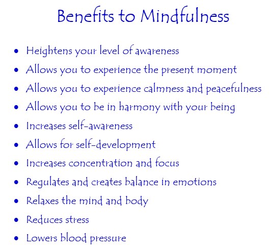 The Benefits of Mindfulness-Based Practices